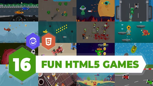 16 Games Bundle - HTML5 - Construct 3