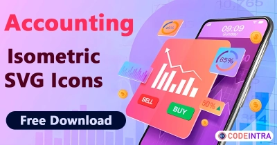 Accounting | Isometric SVG Icons
