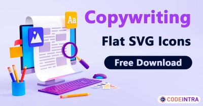Copywriting | Flat SVG Icons