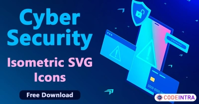 Cyber Security | Isometric SVG Icons