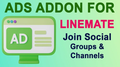 Ads Addon For Linemate Social Media Groups
